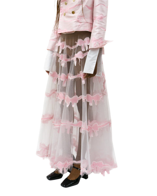 Bow Applique Skirt